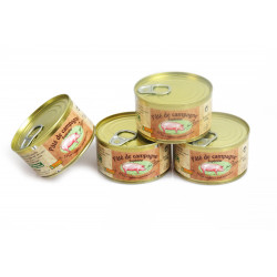 Paté de campagne 200 gr boite en fer x 4