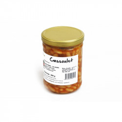 Cassoulet  aux manchon de canard en bocal 800 gr